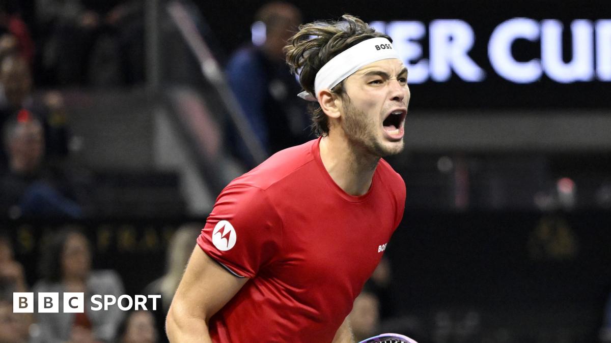 Laver Cup 2025: Taylor Fritz stuns Carlos Alcaraz as Team World lead Team Europe after day two